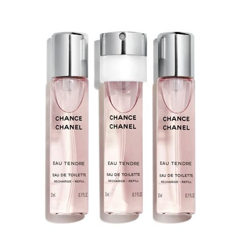 chanel 3 pc chance twist and spray gift set|CHANEL CHANCE EAU TENDRE Eau de Toilette Twist and .